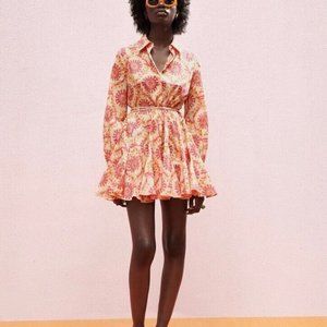 Zara Boho Mini Shirt Dress or Tunic Size XXL